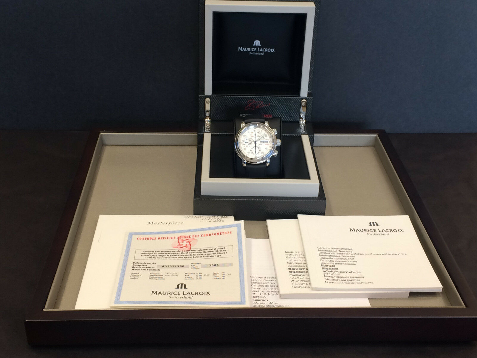 ROGER FEDERER Limited Production Watch by Maurice Lacroix MP6128