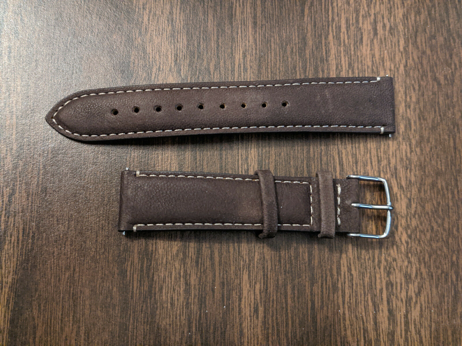 Timex Metropolitan 20mm Dark Brown Leather Strap TW7C06300 Quick