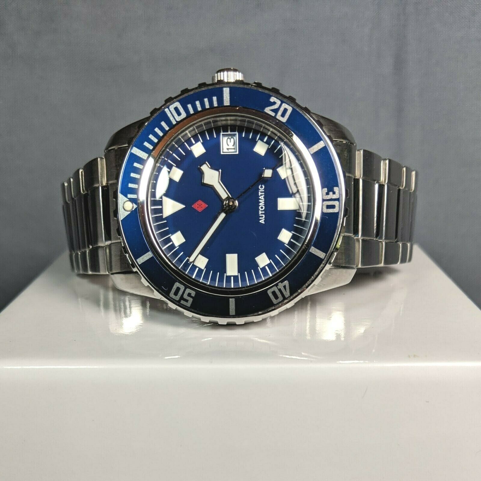 Seiko NH36 Automatic Snowflake Mod Dagaz Dial & Aluminum Bezel 