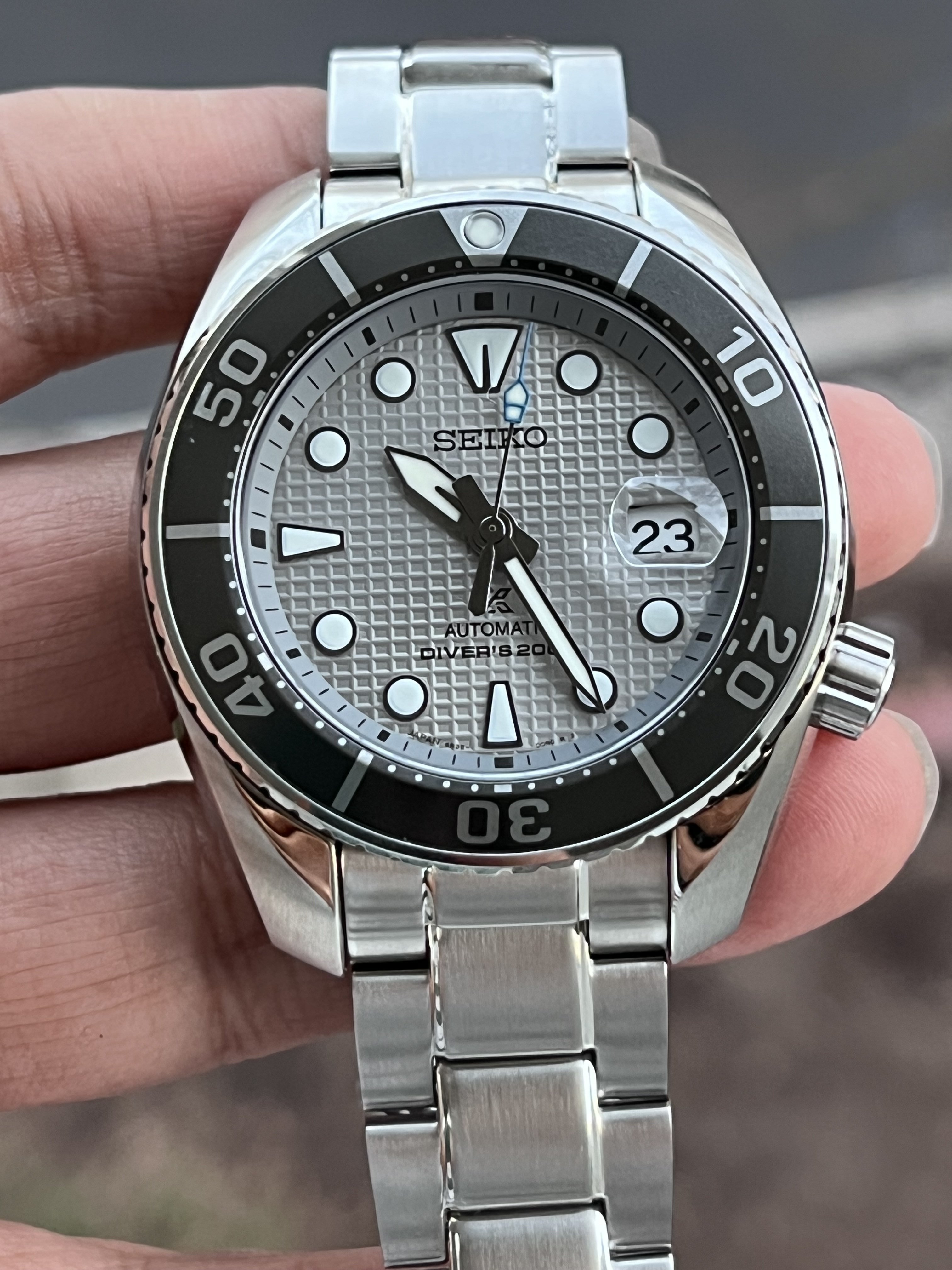 720 USD WTS BNIB Seiko Sumo Ice Diver US Special Edition SPB175