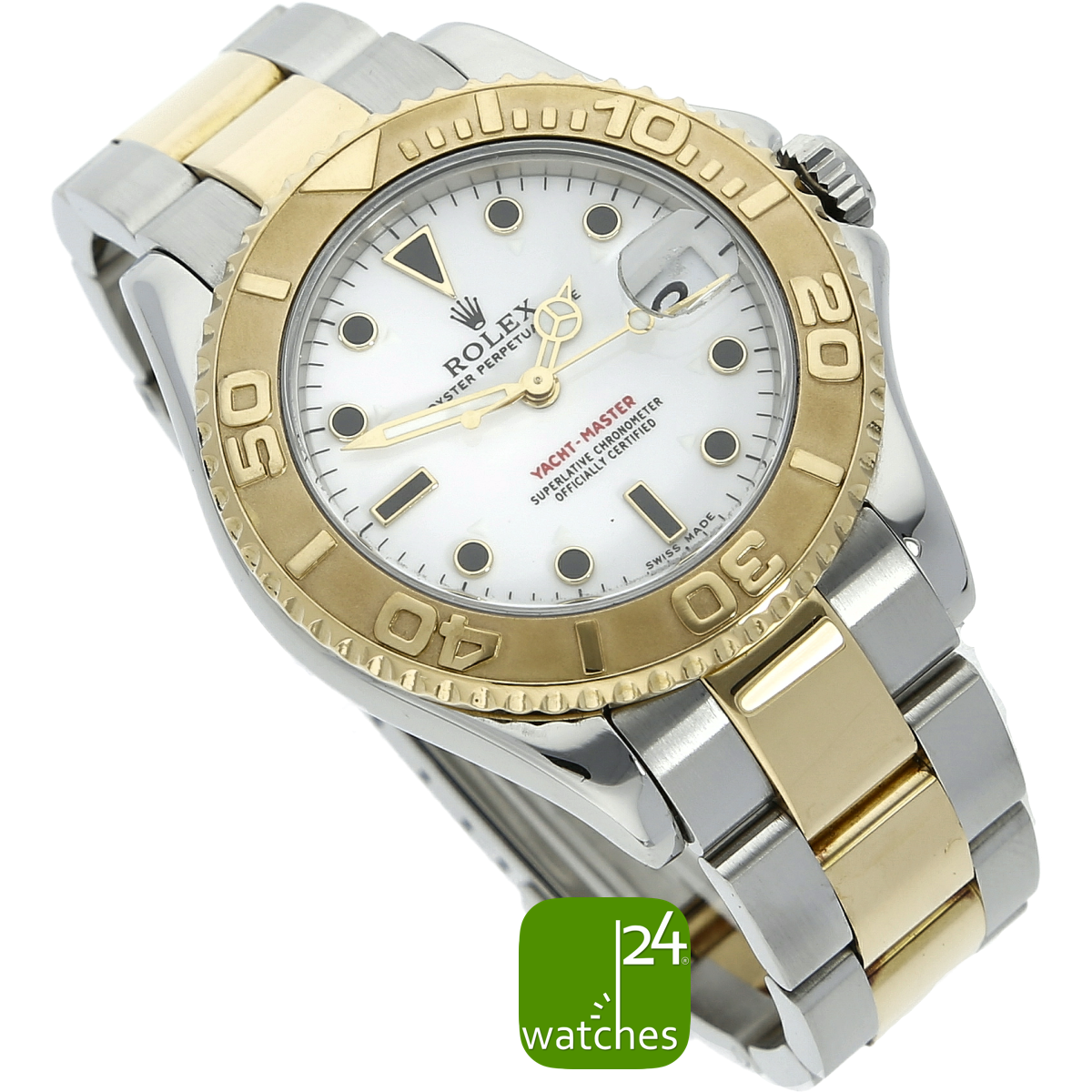 yachtmaster stahl gold