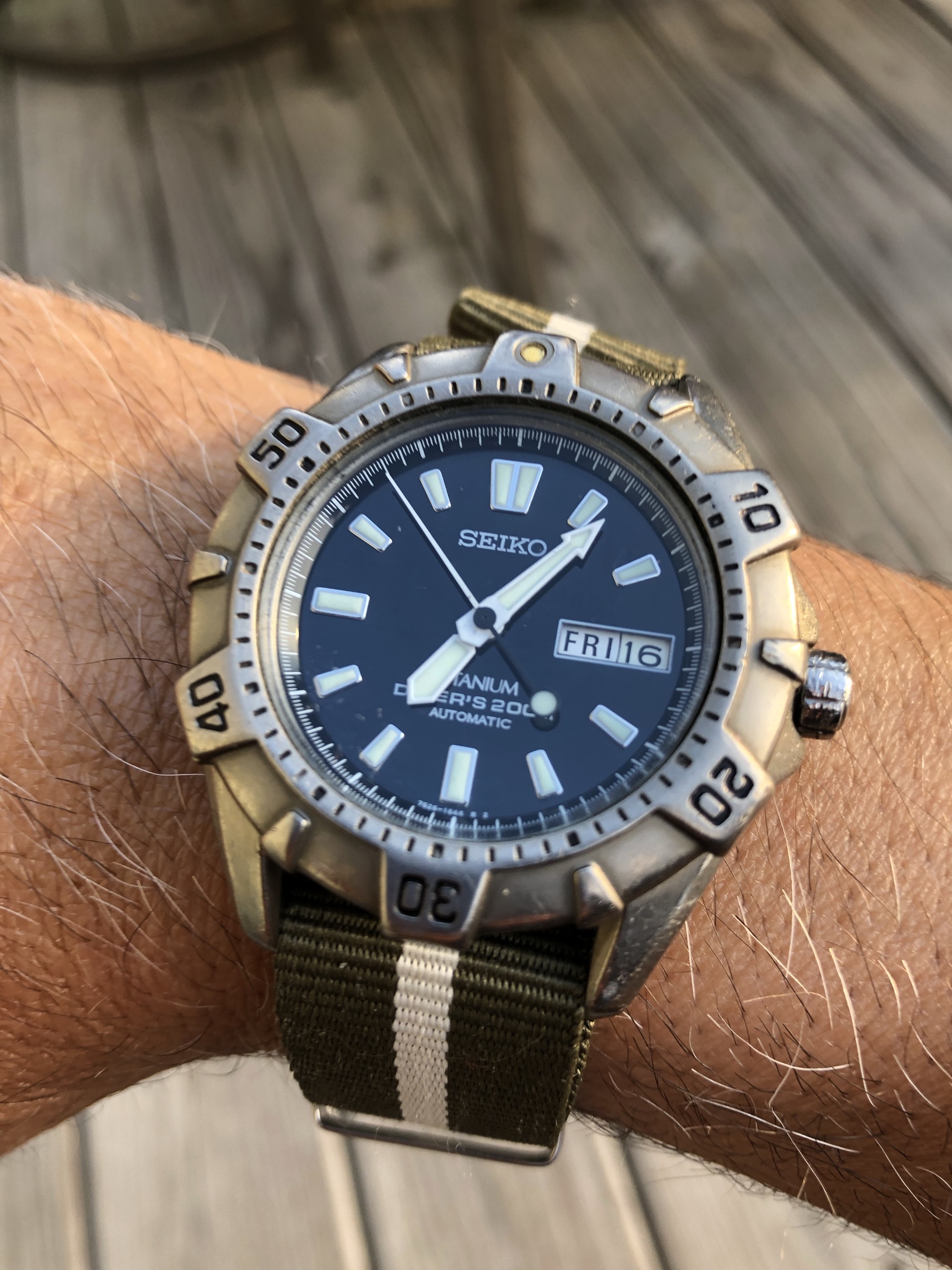 Seiko 7s26 0150 Ti diver WatchCharts