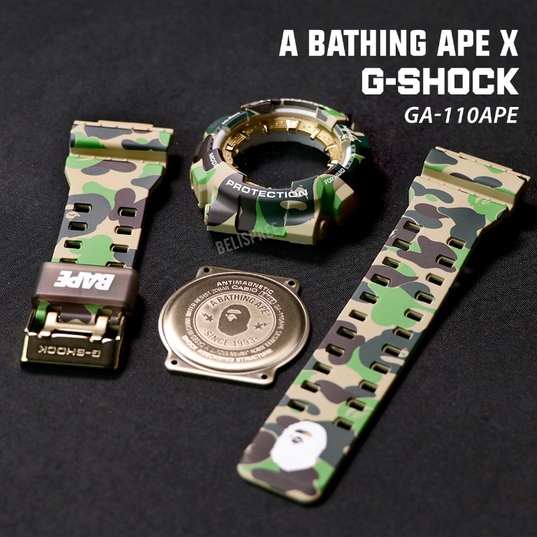 【新品】A BATHING APE® X G-SHOCK GA-110