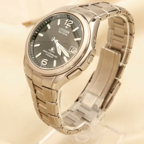 CITIZEN ATTESA Eco-Drive Radio Controlled Titanium H410-T003788