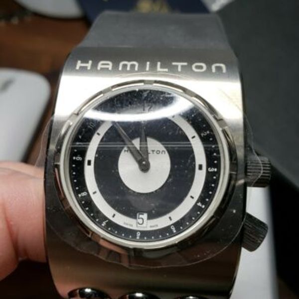 Rare Hamilton X01 2001 Space Odyssey Watch Titanium 4 Movement