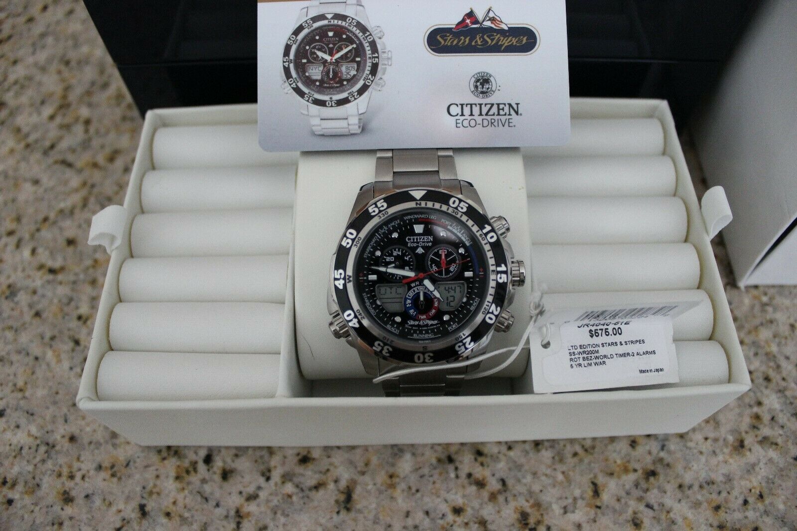 Stars and stripes 25th sale anniversary limited edition citizen watch