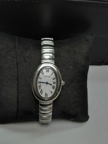 CARTIER BAIGNOIRE 1955 535138CD ROMAN LADIES #C1628 Bracelet Watch