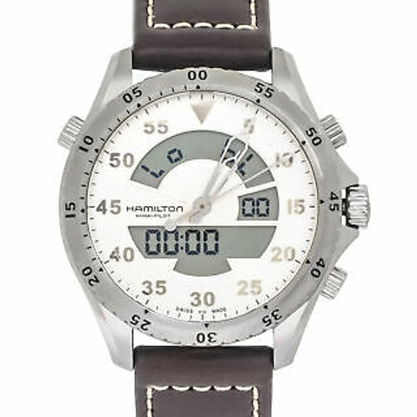 Hamilton Khaki Pilot Flight Timer Quartz Men s Watch H64514551 SALE hamilton-khaki-pilot-flight-timer-quartz-men-s-watch-h64514551-sale