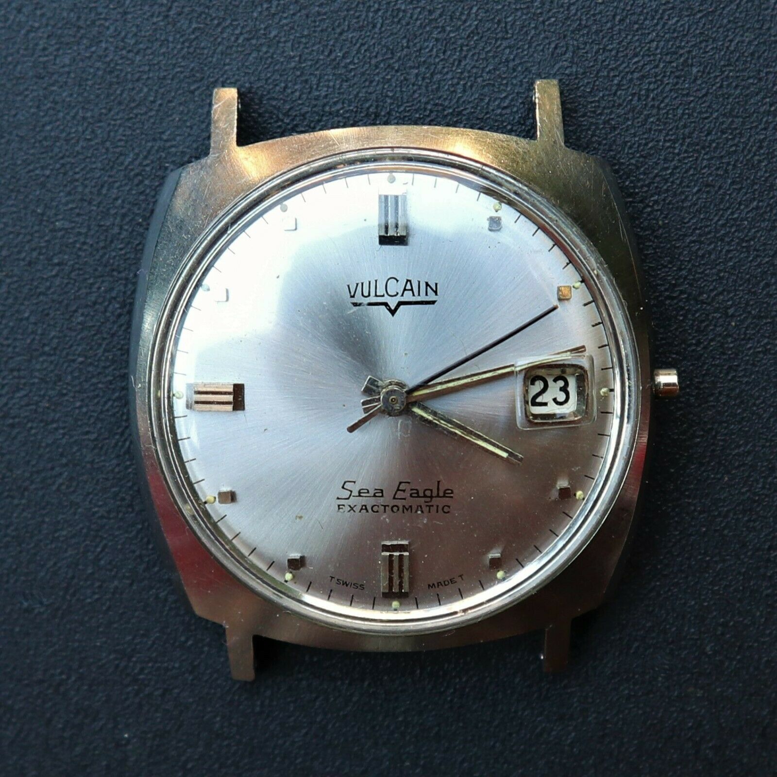 Vulcain sea eagle automatic vintage watch msr t56 swiss watch