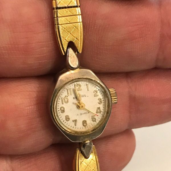 Vintage Benrus Ladies Wind Up Watch WORKS w/ seconds hand | WatchCharts ...
