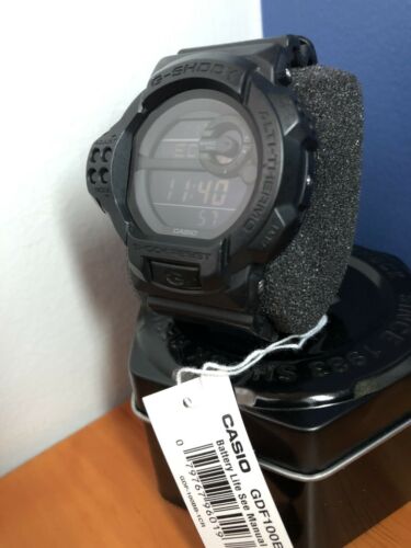 G-Shock GDF-100BB Rare Discontinued Limited Edition Black Out