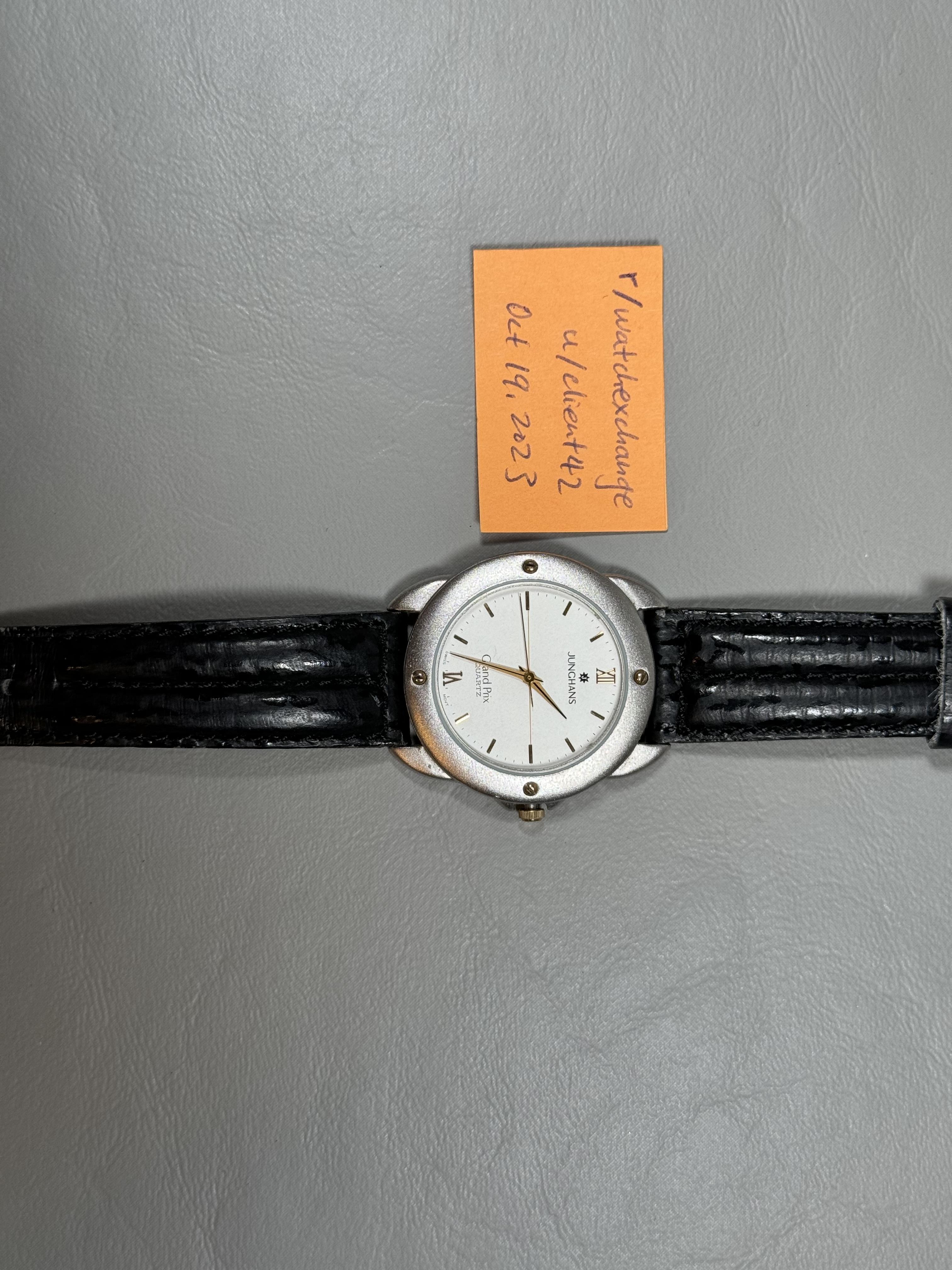 WTS Vintage Junghans Grand Prix RD 5003 Silver Dial Stainless