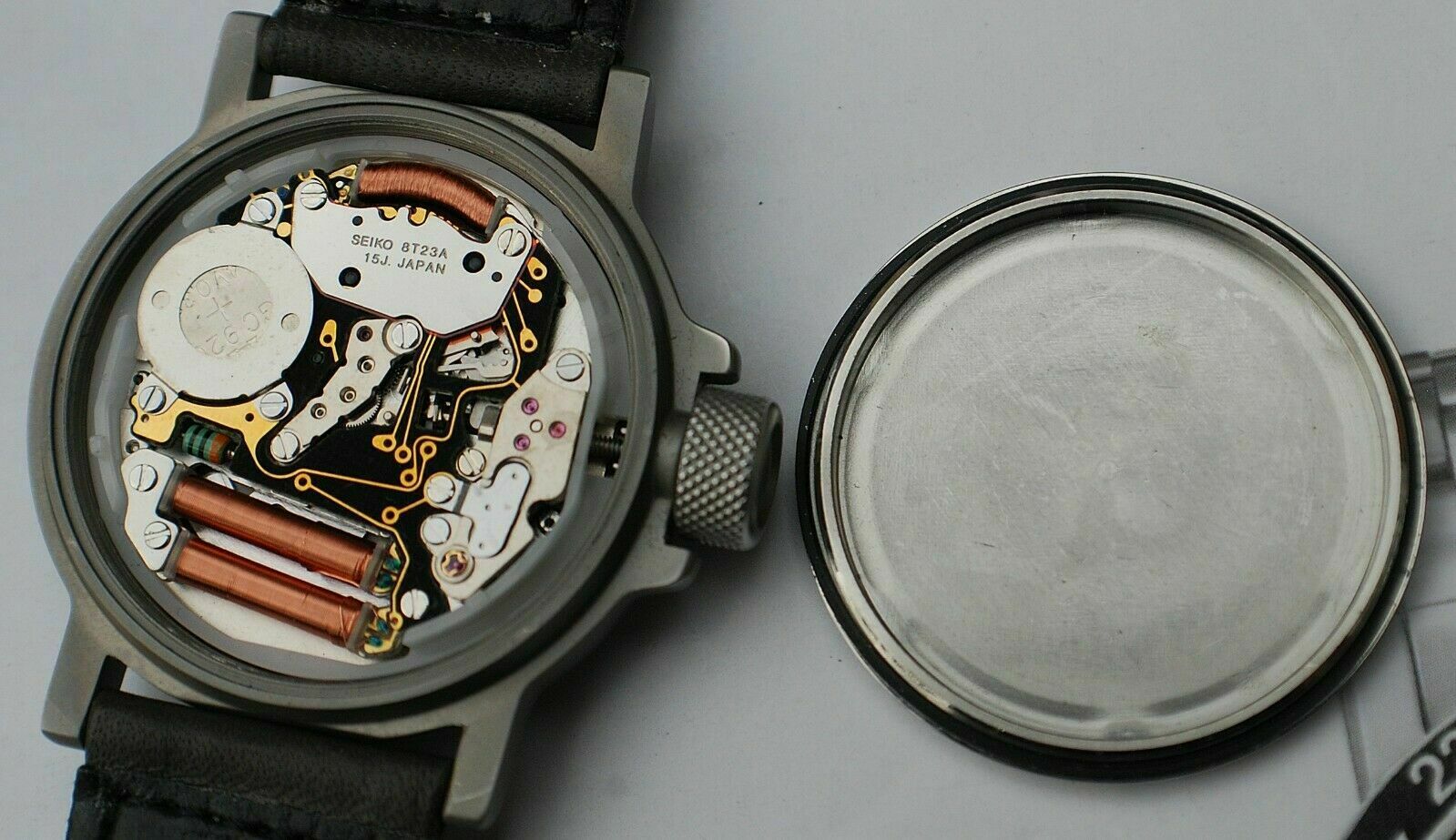 1986 Seiko 8T23-8020 First (and only) Hand-Wound Quartz