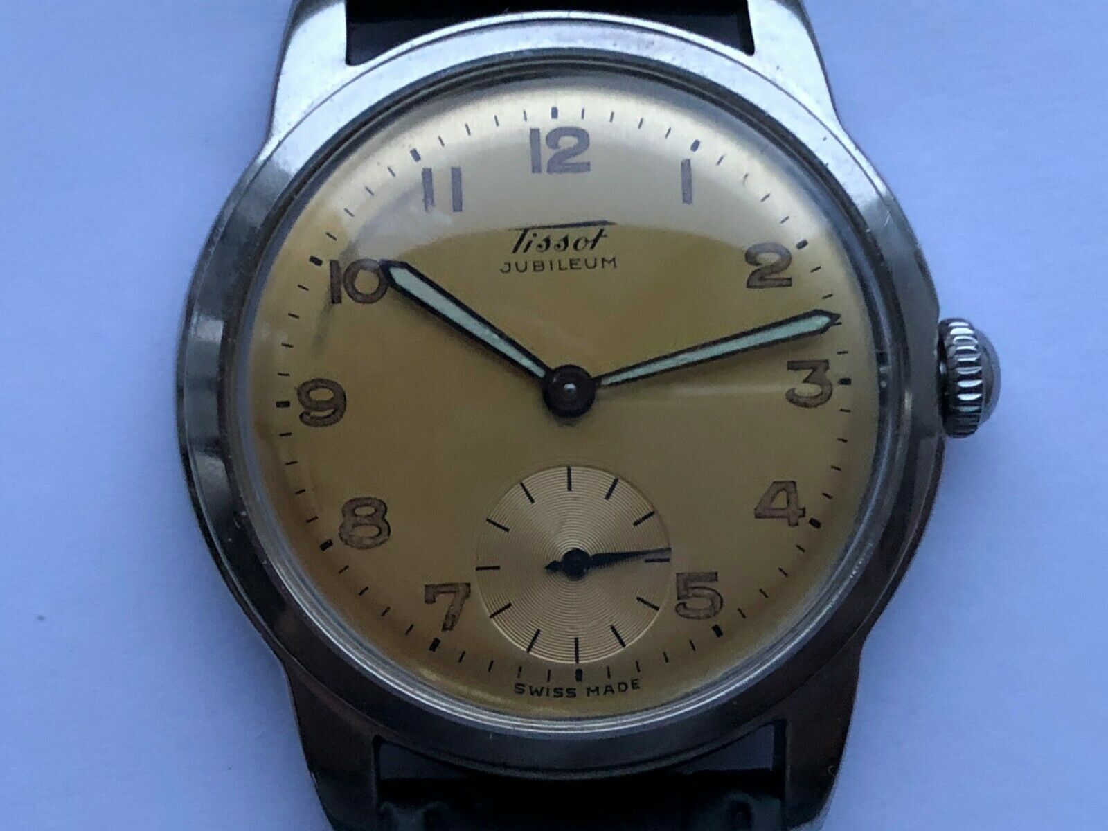 Tissot JUBILEUM from 1953 Vintage Men s 35mm watch RARE