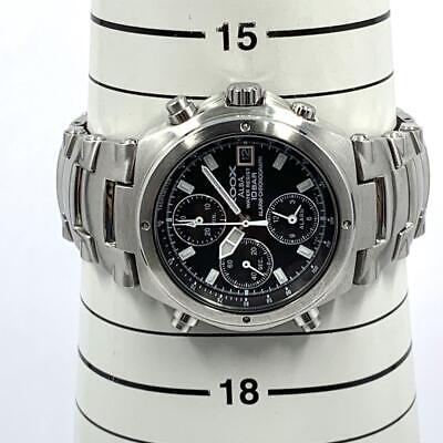 Orologio Uomo Seiko Alba ROOX Y182-6F10 Crono Sveglia Quadrante