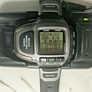 Rare CASIO Pro Trek PRT-2GP Satellite Navi Digital Smart Watch | WatchCharts