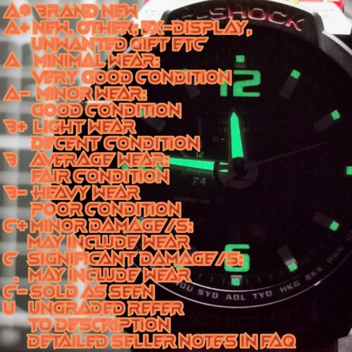 Casio G-Shock GW-4000 RESCUE ORANGE GravityMaster Solar Multiband