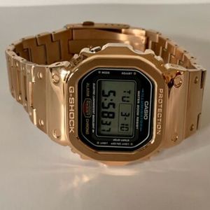 Rose Gold DW5600 Casio G-Shock Full Metal Square | WatchCharts