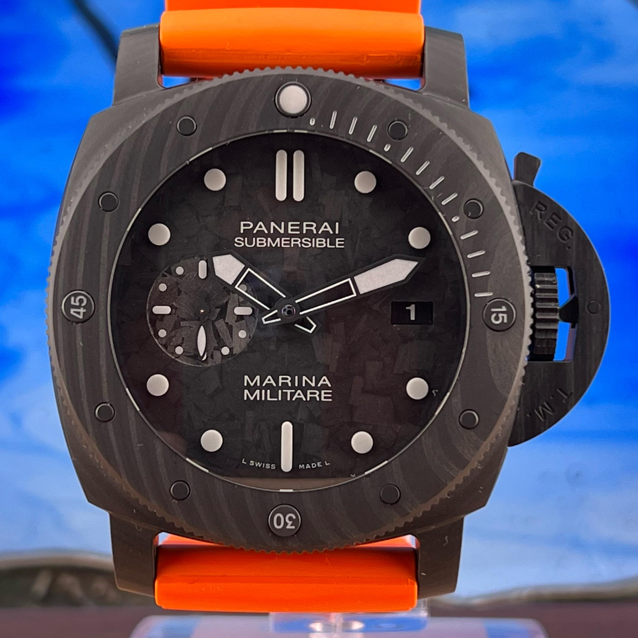 Panerai PAM00979 Carbotech Submersible Marina Militare 1950 3 Days