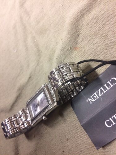 Ladies Citizen Quartz Watch With Swarovski Crystal Accent EK 1120