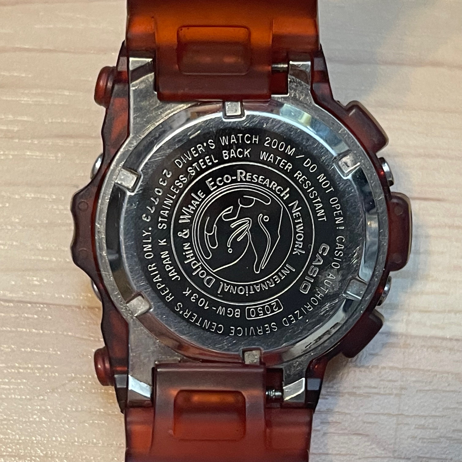 WTS] Casio G-Shock Baby-G Frogman Candy Apple Red WCCS BGW-100WC