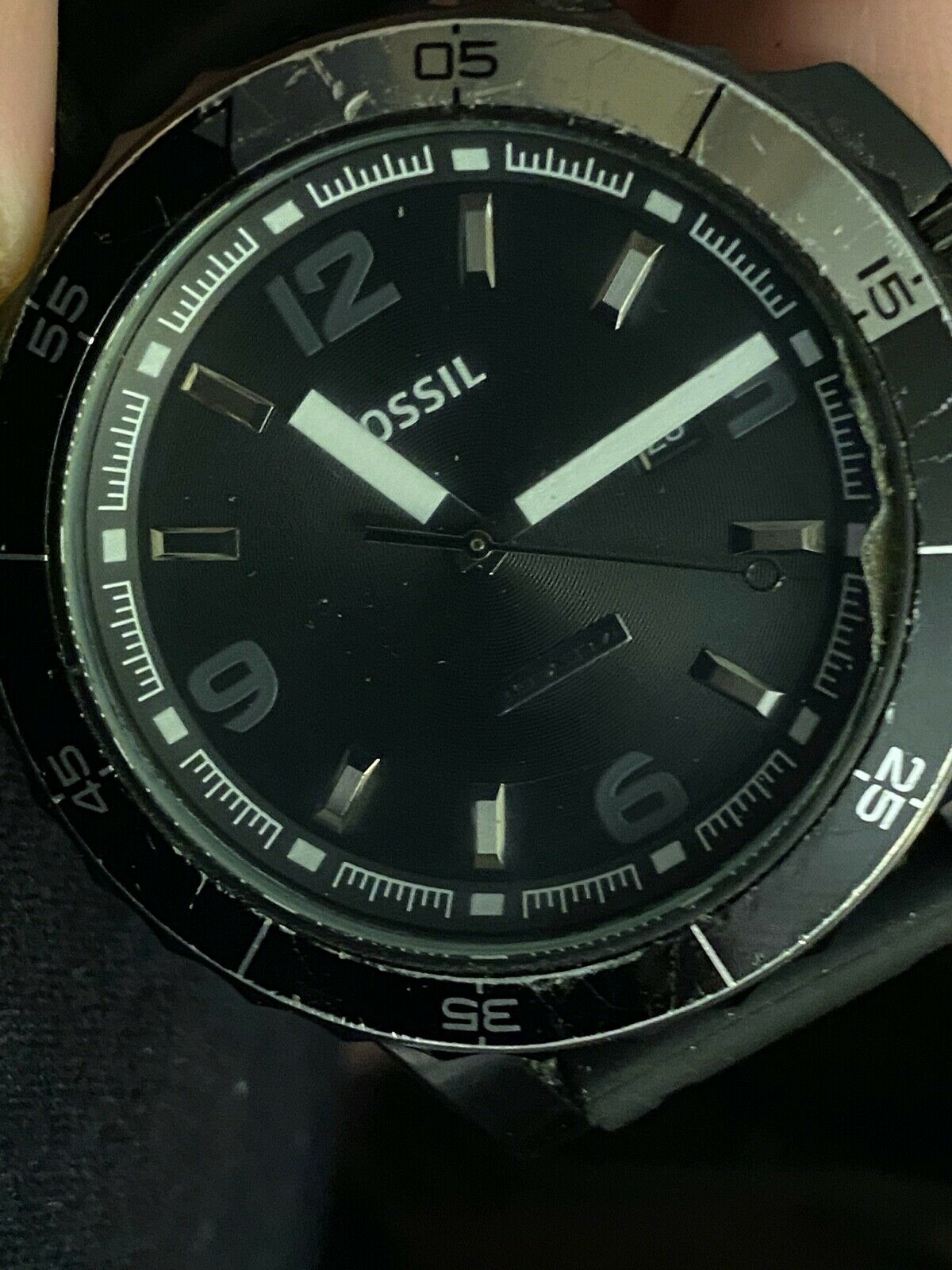 Fossil 10 discount atm black price