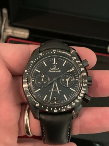 Speedmaster Pitch Black Watch 311.92.44.51.01.004