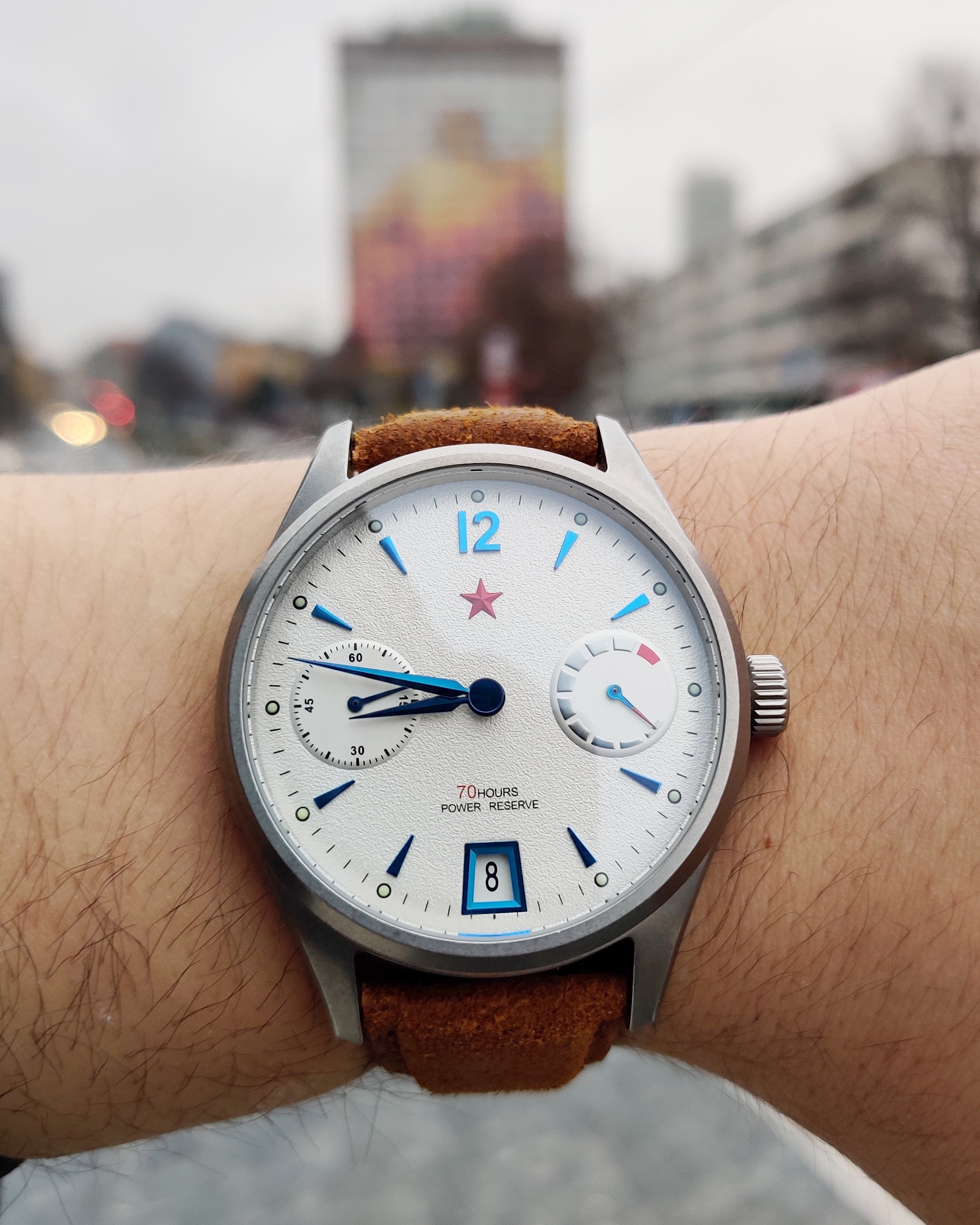 Red star automatic watch sale