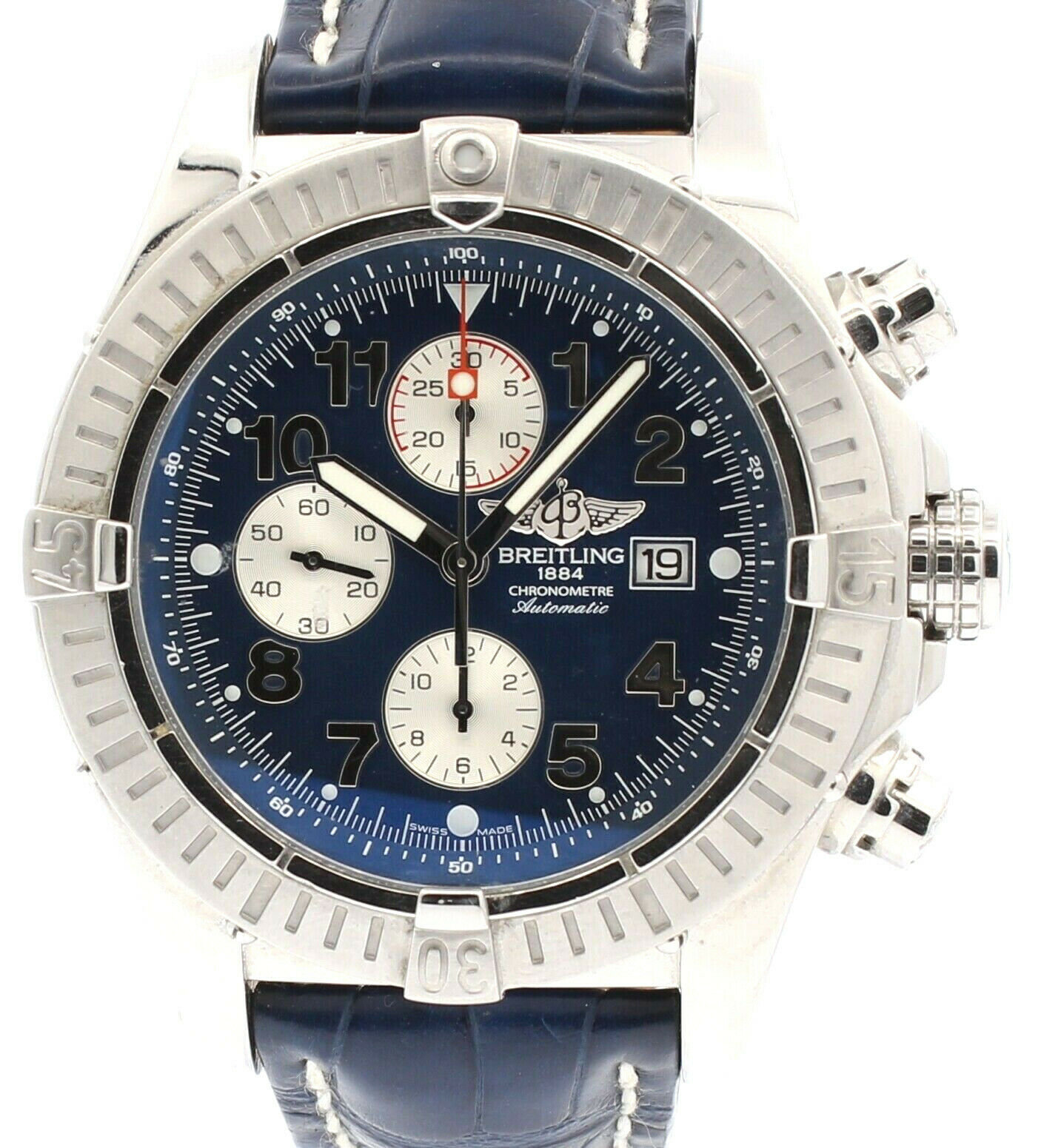 Screw Down Crown for Breitling Super Avenger A13370