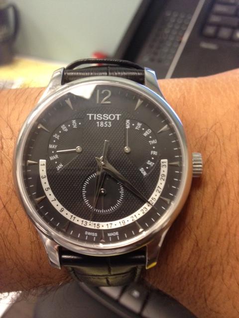 Tissot Tradition Quartz Retrograde Perpetual Calendar T063.637.16.057.00