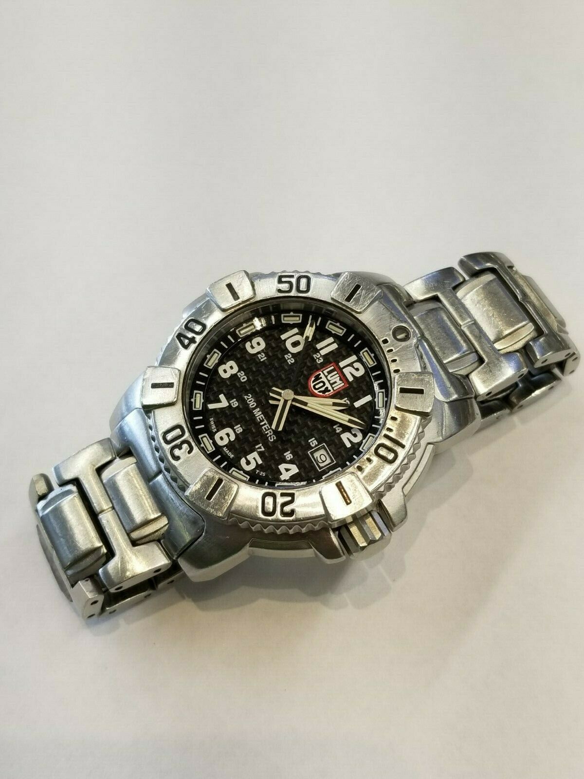 Luminox Series 6100/6200 Swiss Quartz SS Sapphire Men's Wrist