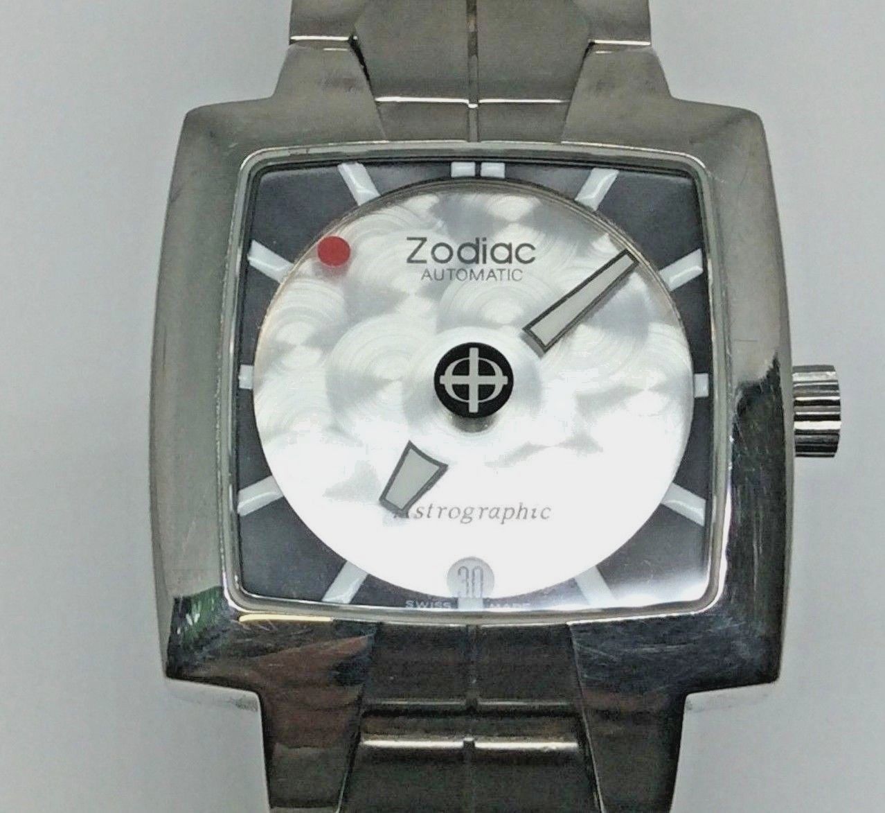 Zodiac Astrographic 2000 Automatic Mystery Dial Wristwatch in Box