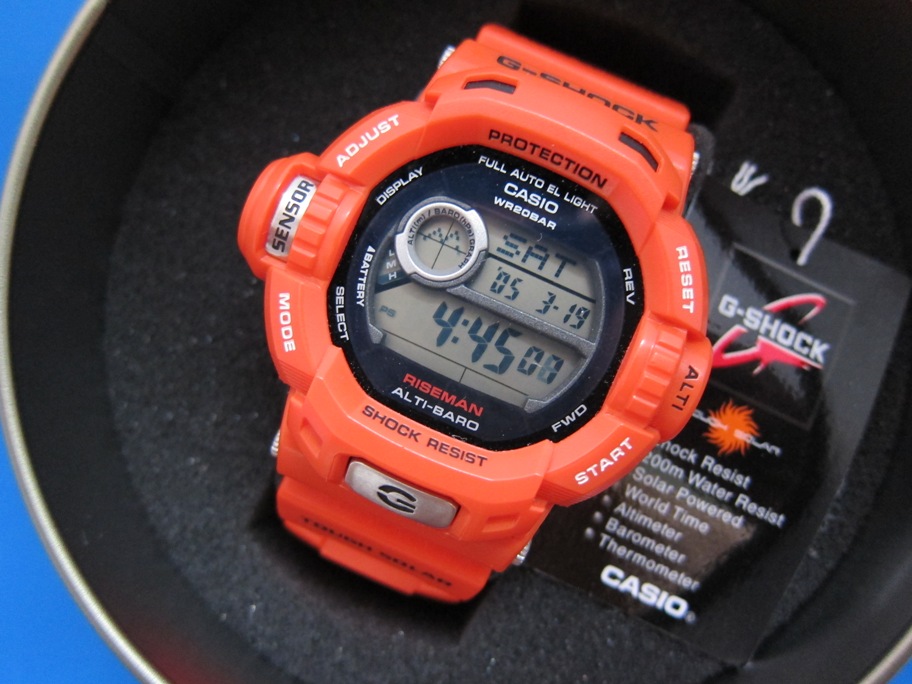 G-Shock GW-9200R-4DR Riseman (Men in Rescue Orange) | WatchCharts
