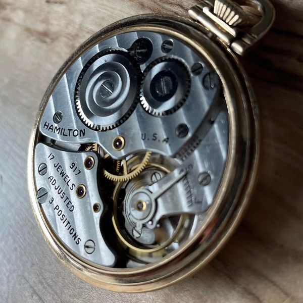 [WTS] Vintage Hamilton Pocket Watch WatchCharts