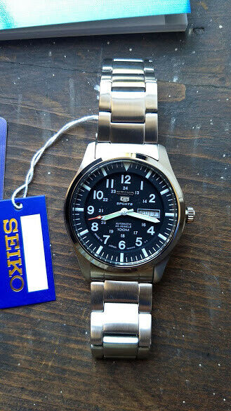 seiko 5 sports military automatic gents snzg13j1