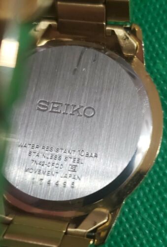 Mans Seiko 7N42 0FC0 Wrist watch WatchCharts Marketplace