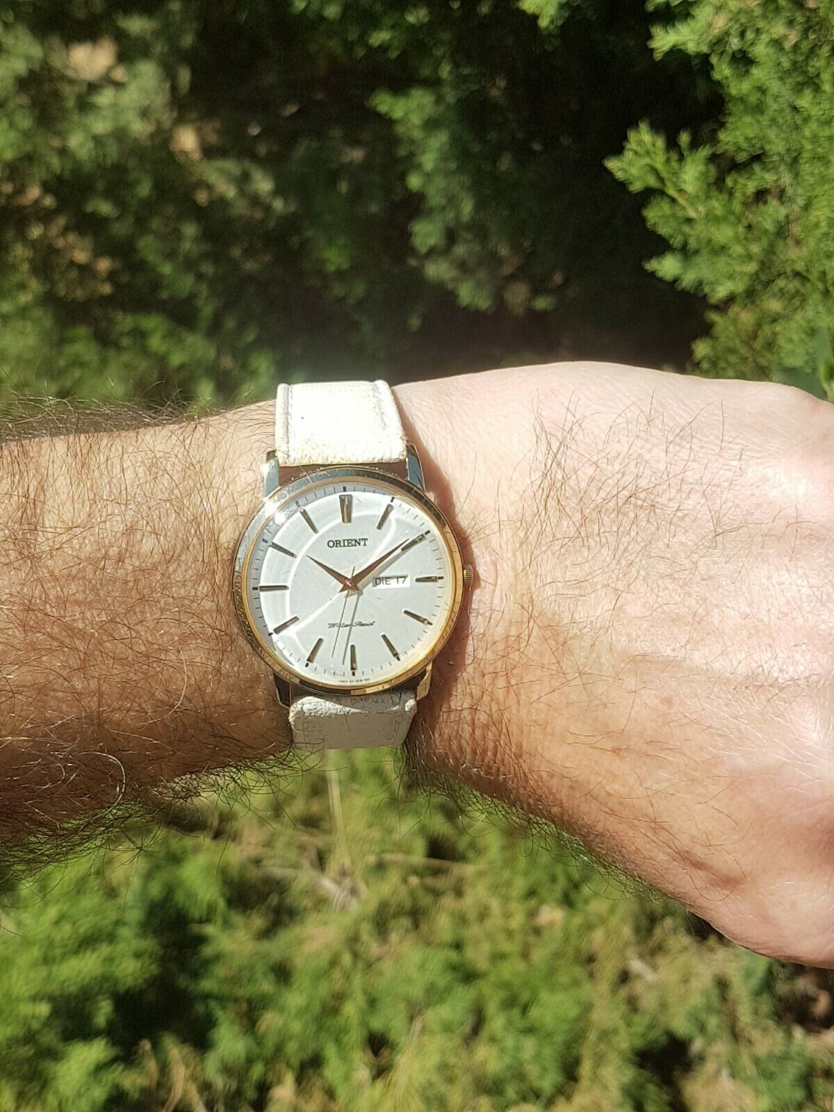 ORIENT オリエント　時計　UG1R-A0-A CS ORIENT UG1R-A0 CS Quartz Analog VERY GOOD Wristwatch