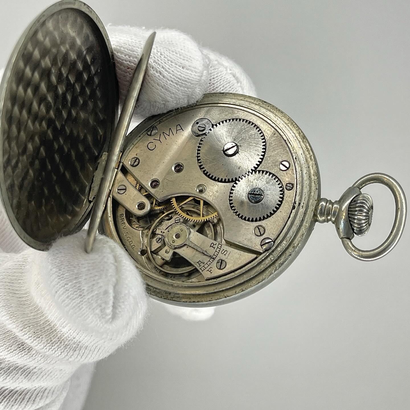 WTS Cyma Antique Military Pocket Watch Breguet enamel dial ONLY 99 SHIPPED WatchCharts Marketplace