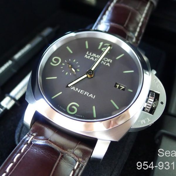 FS: Panerai 351 N Series Luminor Marina 1950 Titanium with 3 Days ...