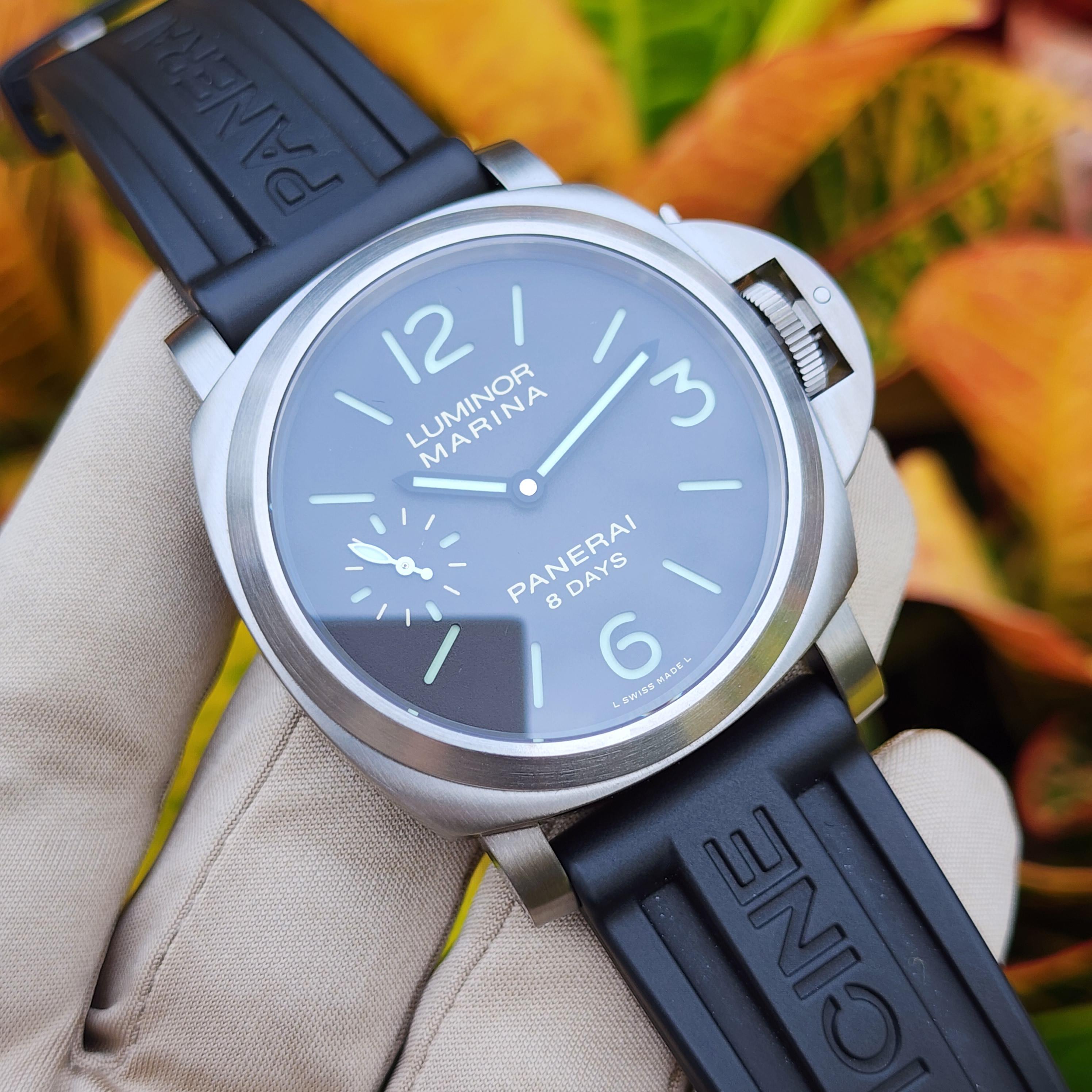 WTS WTT PANERAI PAM 00564 564 44MM LUMINOR 8 DAYS AUTO TITANIUM