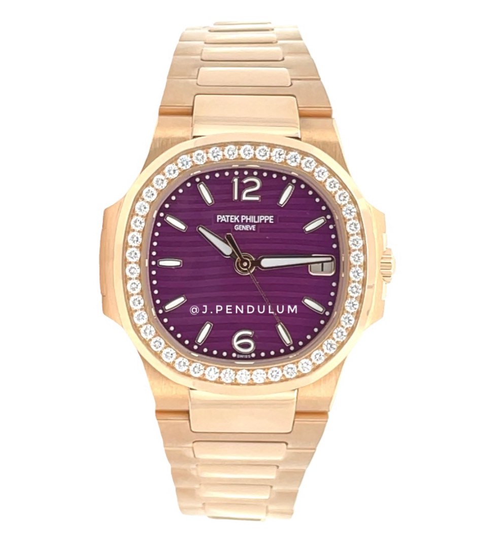 Patek philippe 2024 nautilus purple