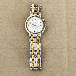 YEMA AMERICA'S CUP FRANCE QUARTZ WATCH NO WORK FOR PARTS MEN 34mm