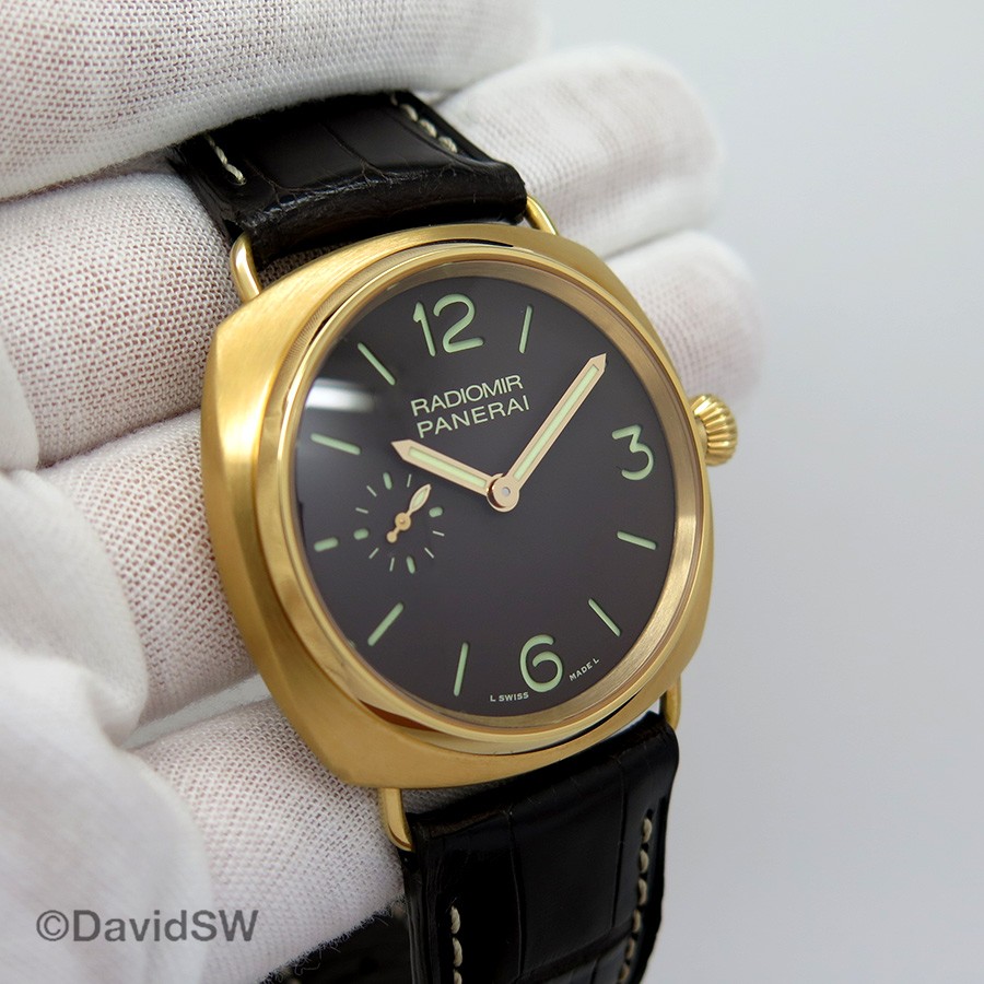 FS Panerai PAM 336 RADIOMIR 42MM 18K ROSE GOLD IN HOUSE MOVEMENT