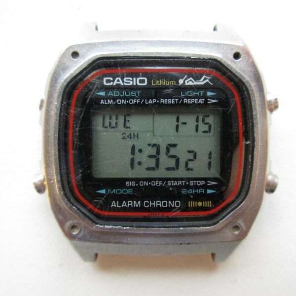 Casio DW-1000 module 280 running watch - front bezel missing ...