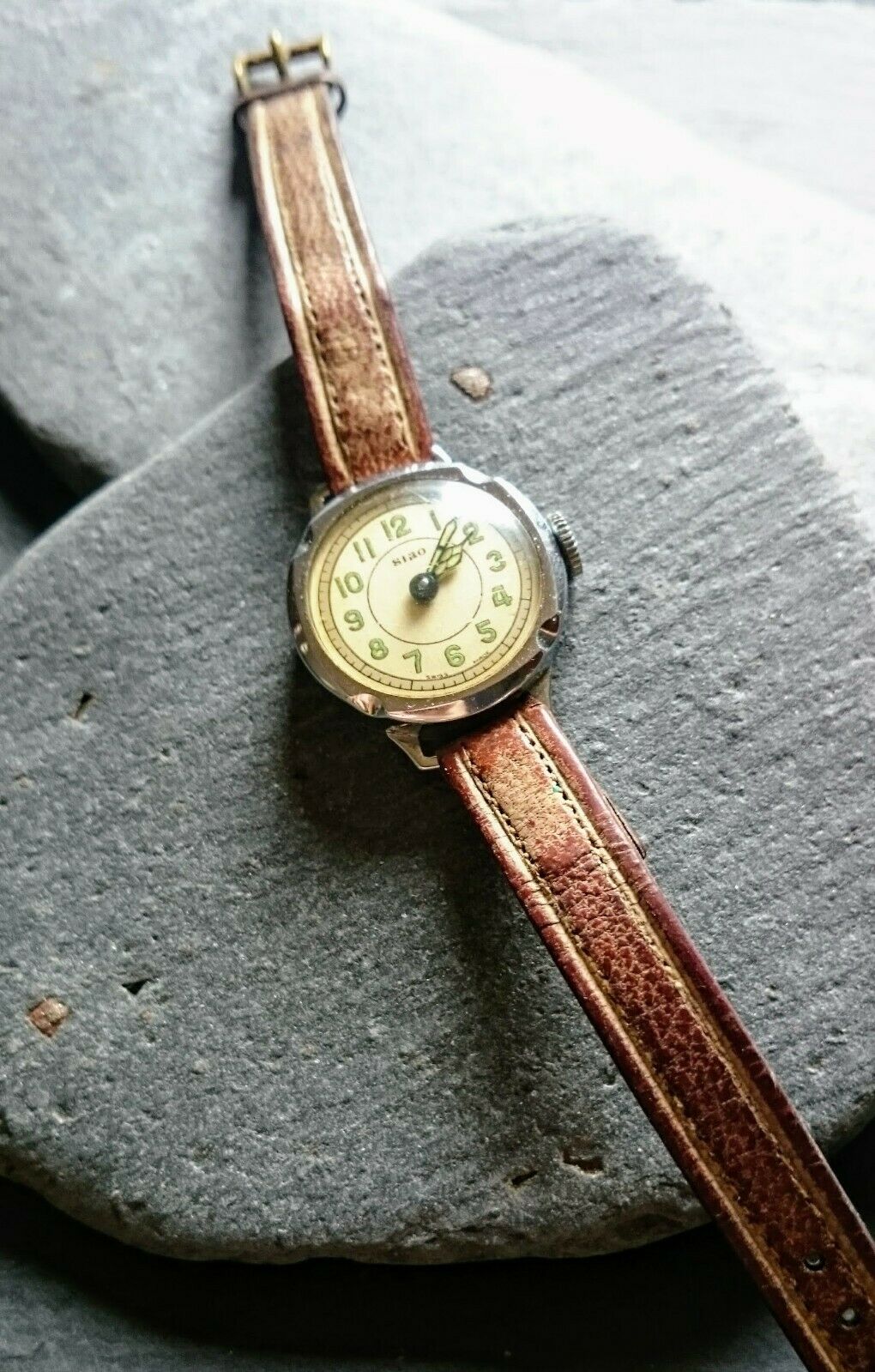 VINTAGE ORIS SIRO LADIES WATCH 1920 S 1930 S WORKING