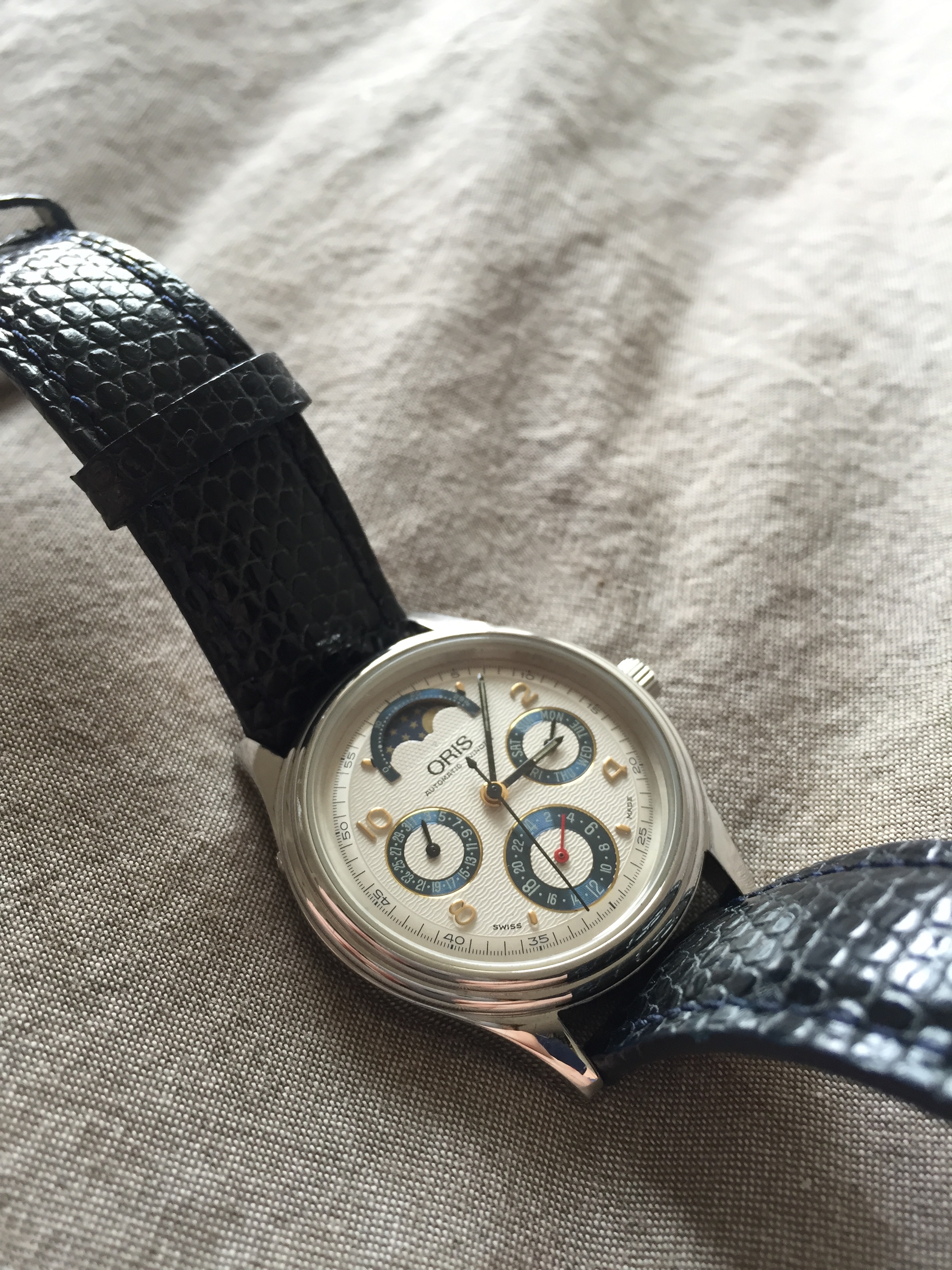 FSOT Oris Automatic Winder Moonphase 571 72 WatchCharts Marketplace