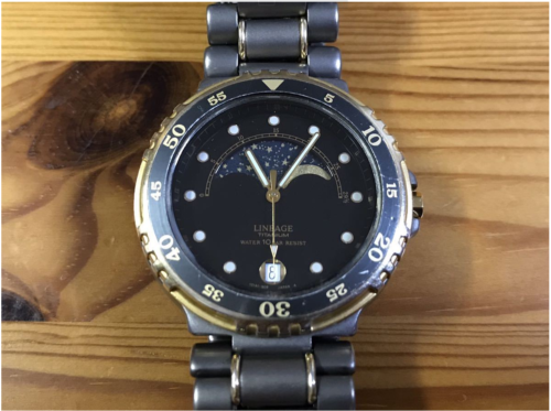 Casio Lineage Titanium LIN-330W 腕時計 MOON 4e249b91-b201-4e58-ac6b-