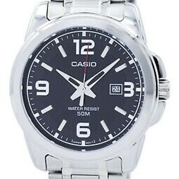 Casio Enticer Analog Quartz MTP-1314D-1AVDF MTP1314D-1AVDF Men's Watch ...