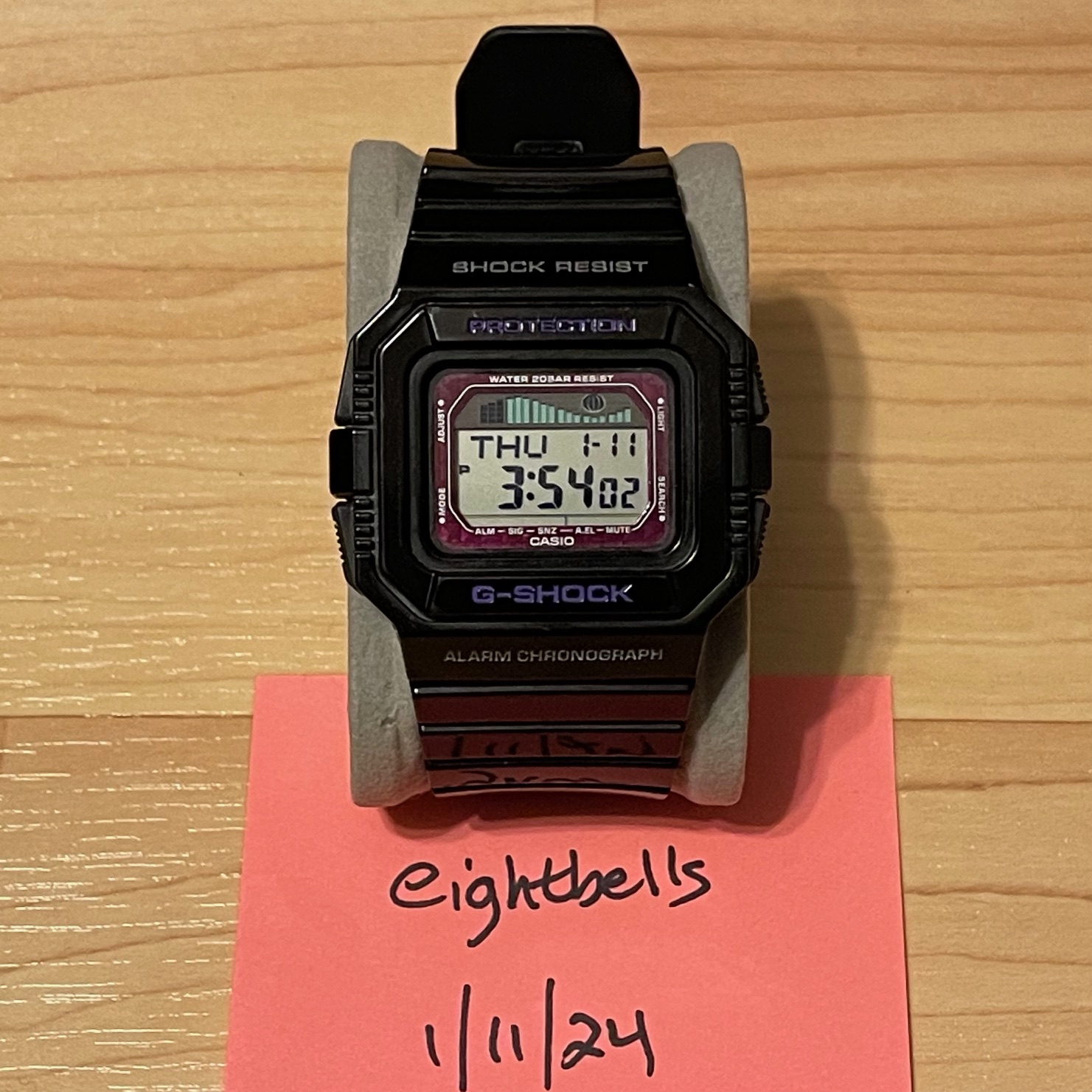 CASIO GLX-5500 G-SHOCK 黒紫 G-SHOCK CASIO カシオ Gショック ジーショック g-shock gショック G
