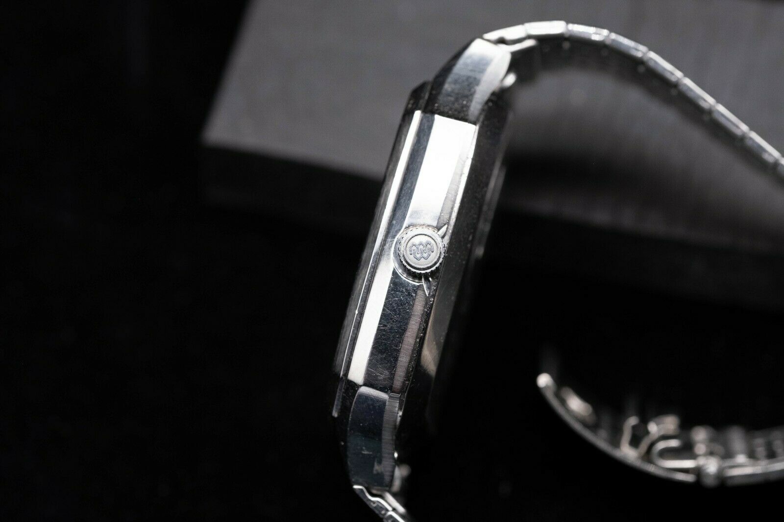 Vintage Seiko King Quartz Twin Quartz 9723-5010 watch Blue 